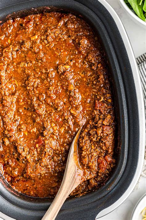 Crockpot Spaghetti Sauce - The Cookie Rookie®
