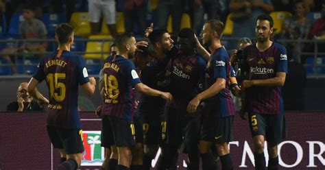 Barcelona give captain Messi a winning start as Dembele winner secures ...