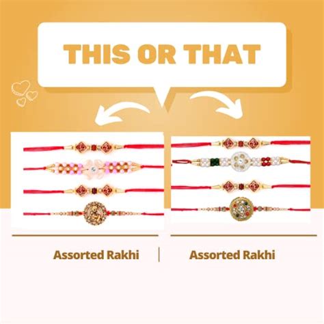 Collectible India Set of 4 Rakhi for Rakshabandhan - Rakhi For Brother ...