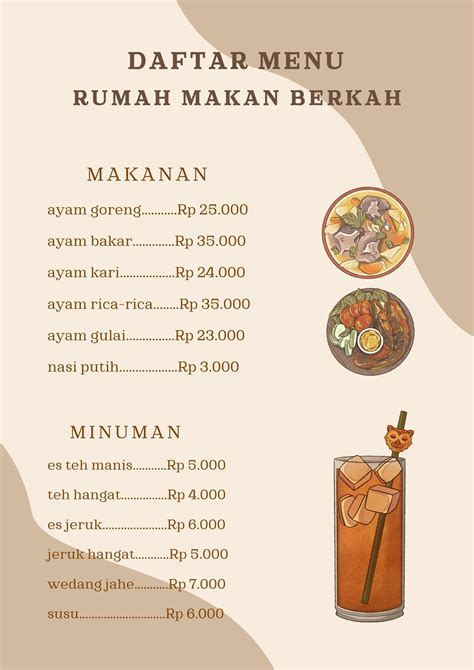 Menu Makanan: Panduan Lengkap tentang Kandungan Kalori