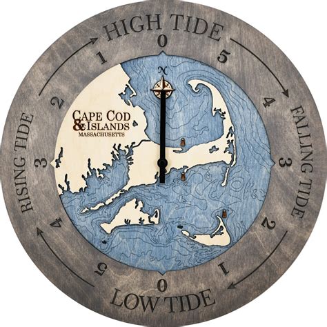 Sea and Soul Charts Cape Cod Tide Clock - Sea and Soul Charts