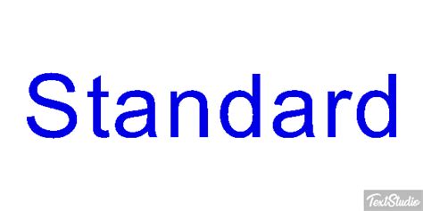 Image result for Standard Text