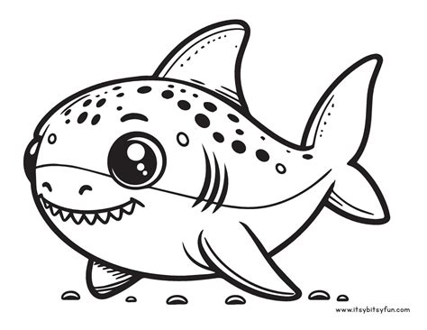 Sand Tiger Shark Coloring Pages For Kids [2025]