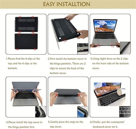 Buy Laptop Plastic Hard Shell Case Compatible with MacBook Air 13 inch ...
