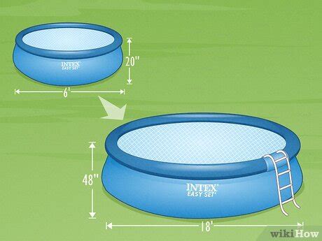 Installing Intex Easy Set Pool 的图像结果