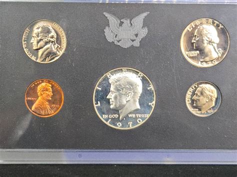 Lot #680 1970 United States Proof Coin Set - Just Right Estate Sales