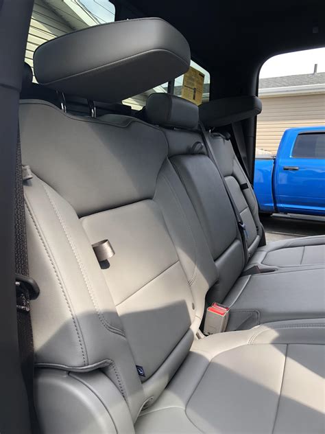 Do the rear seats fold forward? Why do the headrests do this? 2021 Sierra 2500 Crew cab : r/Trucks