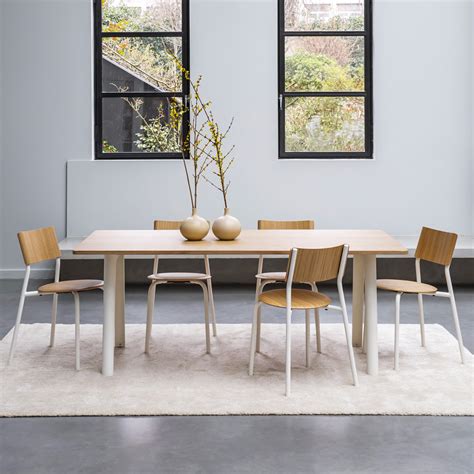 NEW MODERN dining table in eco-certified wood - TIPTOE