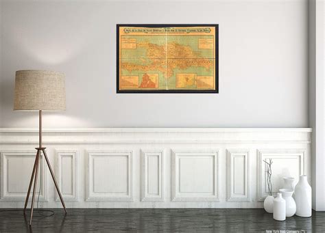 Buy 1906 Map|Title: Mapa de la Isla de Santo Domingo y Haiti|Subject ...