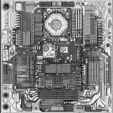 Computer CPU Drawing 的图像结果