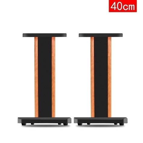 Buy BXYXJ Bookshelf Speaker Stand Pair, Sand Fillable With Built-in ...