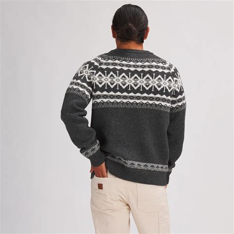 Backcountry Wool Fair Isle Sweater - Men's - Clothing