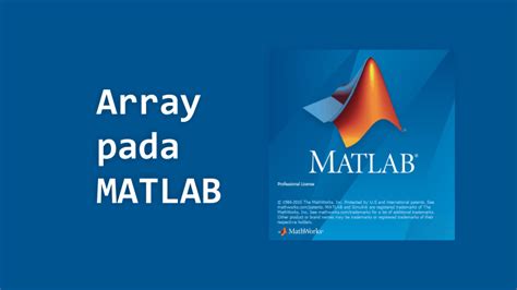 What Is Array in MATLAB 的图像结果