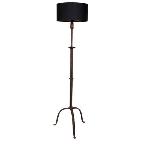 Wrought Iron Floor Lamp at 1stDibs