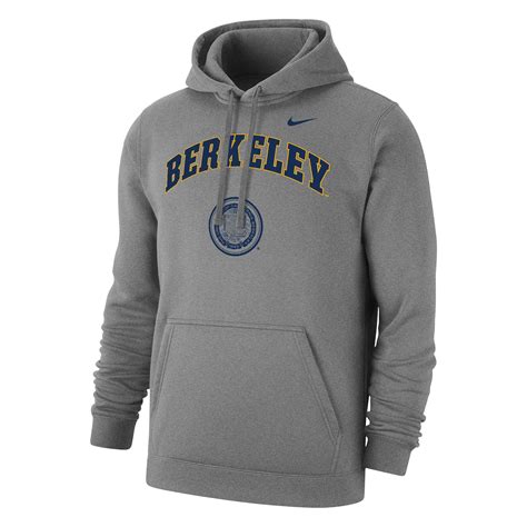 U.C. Berkeley arch and seal club fleece hoodie sweatshirt-Grey – Shop ...