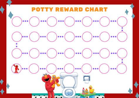 Free Potty Sticker Chart Printable - Printable Free Templates
