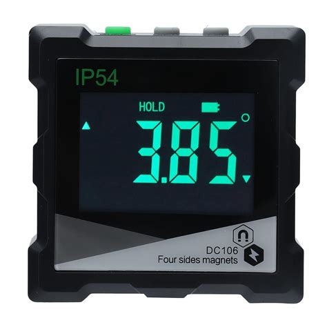 Magnetic Inclinometer, Digital Angle Finder 4x90 Degree EBTN LCD High ...
