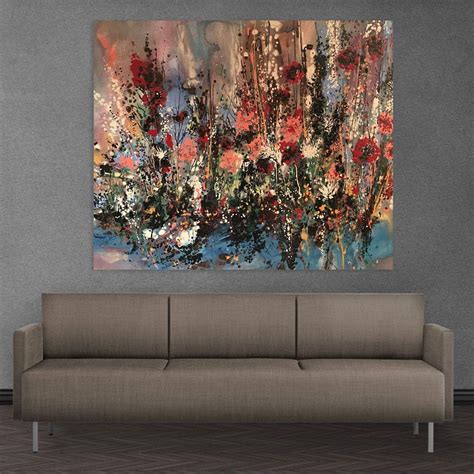 Inephos Wood Landscapes, Flowers, Abstract Painting, Multicolour ...
