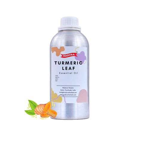 Turmeric Leaf Oil – Madurasherbals