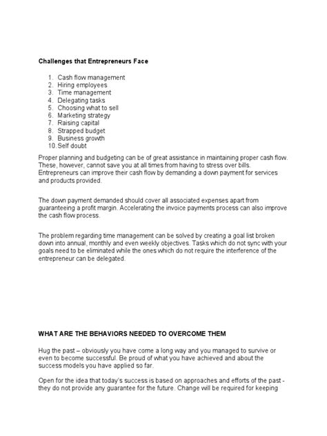 Challenges of Entrepreneurship 的图像结果