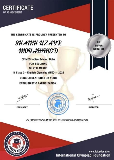 Mangaluru boy Shaikh Uzayr Mohammed bags Bronze Medal at International ...