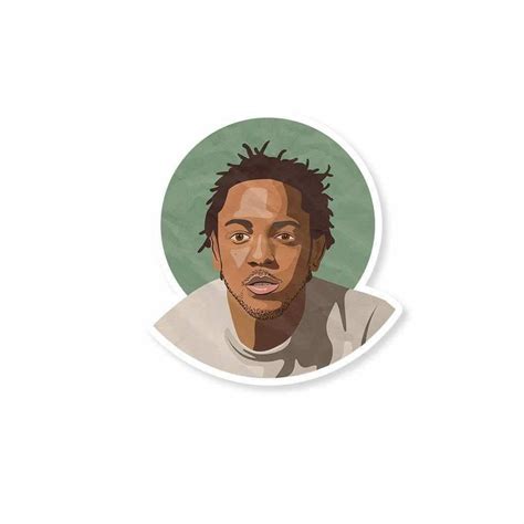 Buy Kendric lamar Sticker Online | Premium Waterproof Vinyl | STICK IT UP