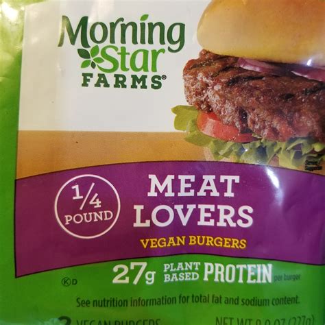 MorningStar Farms Meat Lovers Vegan Burgers Reviews | abillion