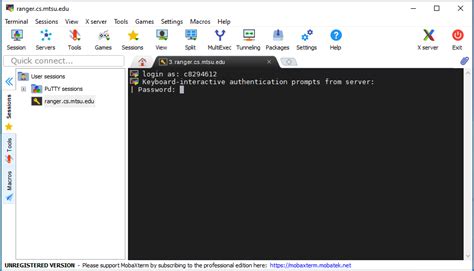 Intro to MobaXterm for Windows Users - MSU HPCC User Documentation