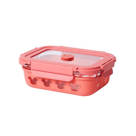 MEYER X Disney Rectangle Glass Storage Container with Air Tight Detach