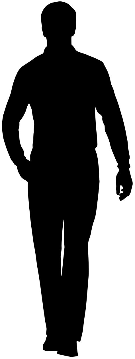 Man Silhouette Clip Art Png