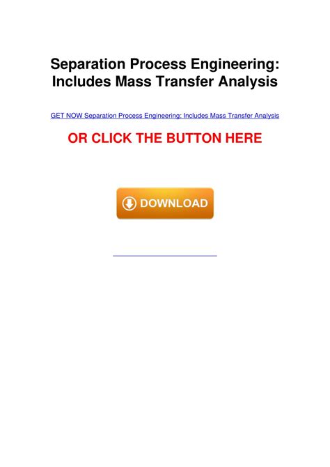 Image result for Separation Process Engineering