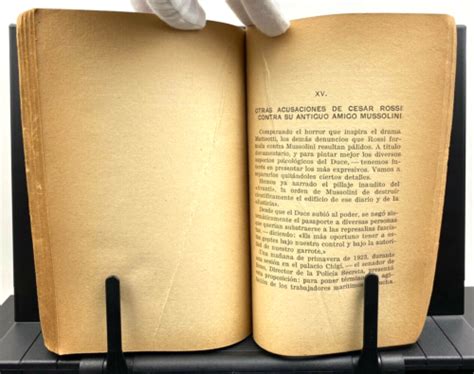 1932 Historia de Mussolini, Luis Roya, Fascismo, | Ubuy India