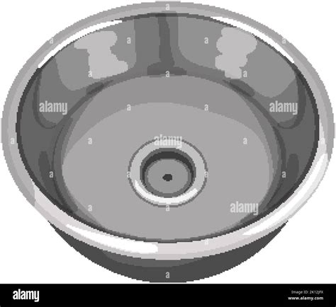 silver metal sink cartoon vector illustration Stock Vector Image & Art ...