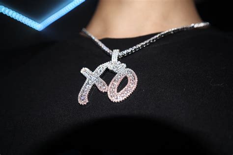 The Weeknd XO PENDANT & CHAIN | Etsy