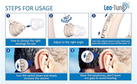 LEO-TUNE Digital Rechargeable Hearing Aids (pair 2 units) for seniors ...