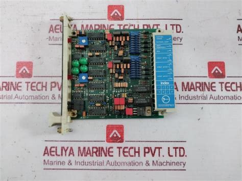 Rolf Janssen Bm 06 Printed Circuit Board For Failure Overspeed/Wire Br ...