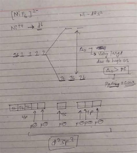 20. the complexes k [nif,] and k,[cof,] are (a) both paramagnetic (b ...