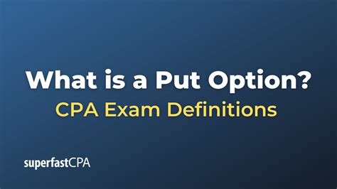 Image result for Put Option