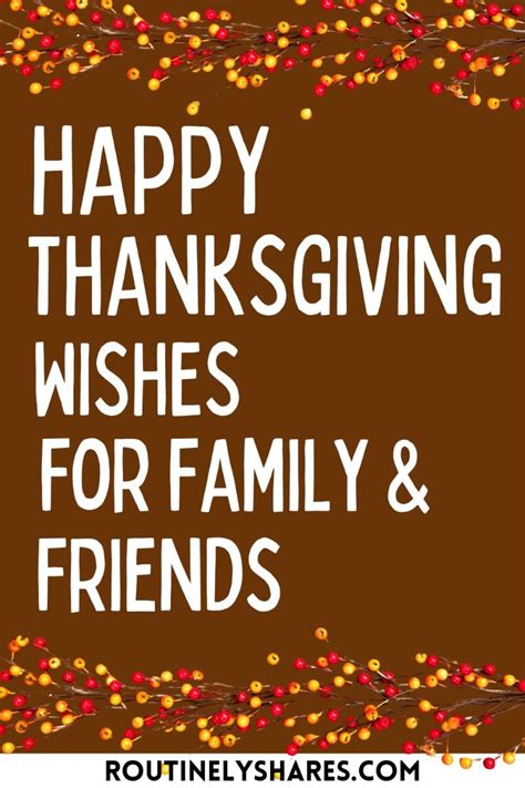 150 Happy Thanksgiving Wishes for Family and Friends | Thanksgiving ...