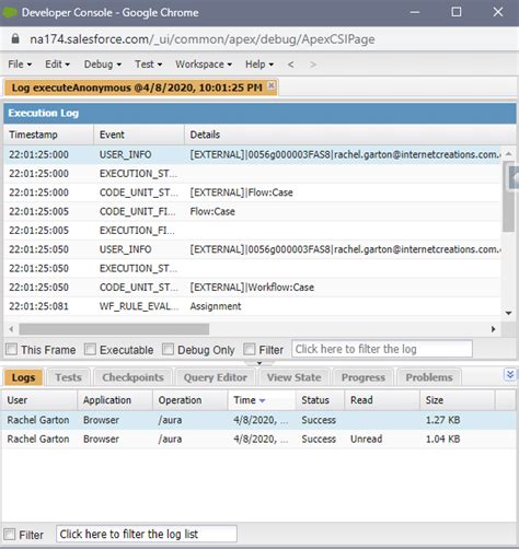 Image result for Salesforce Developer Console