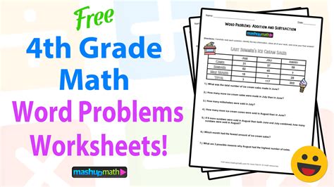Image result for Math Word Problems 4th Grade