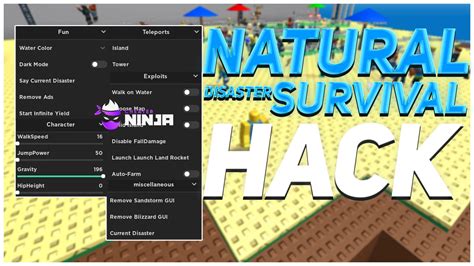 Image result for Natural Disaster Survival GUI Script GitHub