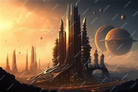 High-Tech Celestial City 的图像结果