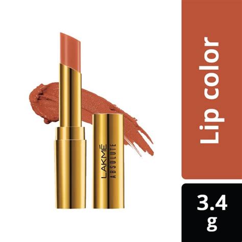 Lakme Absolute Argan Oil Lip Color, 17 Caramel Custard, 3.4g – Lakme Salon