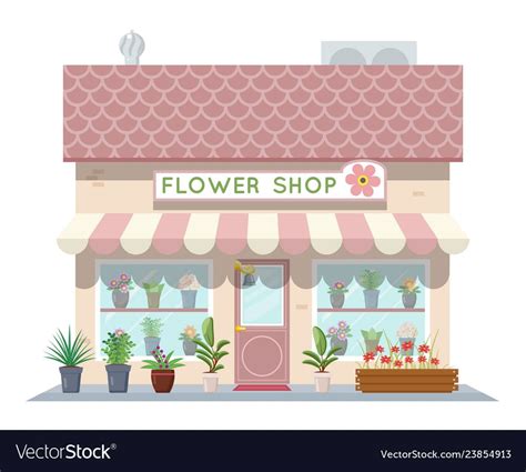 Flower Shop Cartoon 的图像结果