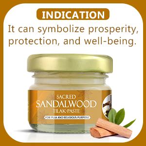 Vedic Vaani Chandan Puja Paste Tilak Sandal Sacred Tikka Sandalwood ...