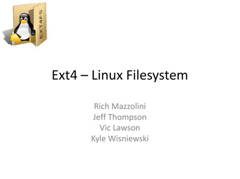 Image result for Ext4 Features