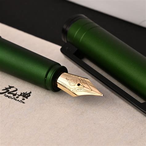 Buy Hongdian H2 Green Fountain Pen|Metal Pens Online|Makoba| Hongdian