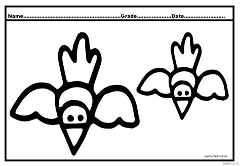 Cute Flying Birds Coloring Pages