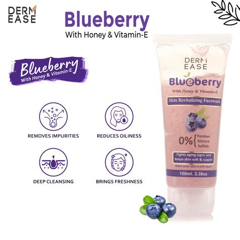 Blueberry Face Wash - Refresh & Nourish Your Skin - Dermease Store